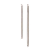 DISCOUNTINUED Verve Elite Flush Pull, 800x55mm - Concealed Fixing in Satin Stainless