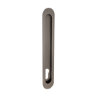 Duke Flush Pull 250mm x 40mm Concealed Fix - With Euro Hole in Graphite Nickel