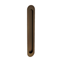 Duke Flush Pull 250mm x 40mm Concealed Fix in Ember Bronze
