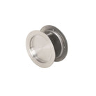 Round Cavity Slider Passage Set in Satin Stainless