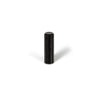 GRAF KNURLED CYLINDER KNOB 10MM BRUSHED BLACK in Brushed Black