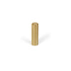 GRAF KNURLED CYLINDER KNOB 10MM BRUSHED DARK BRASS in Brushed Dark Brass