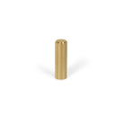 Momo GRAF knurled cylinder knob with textured surface, designed for vehicle interior or custom applications.