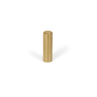 Momo GRAF knurled cylinder knob with textured surface, designed for vehicle interior or custom applications.