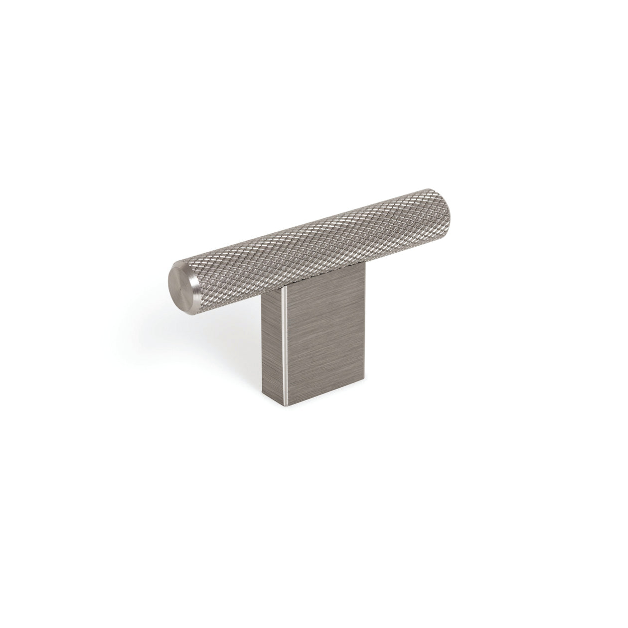 Momo GRAF Cabinet T-Pull in dark bronze finish, featuring sleek modern design for kitchen or furniture cabinetry.