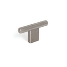Momo GRAF Cabinet T-Pull in dark bronze finish, featuring sleek modern design for kitchen or furniture cabinetry.