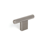 Momo GRAF Cabinet T-Pull in dark bronze finish, featuring sleek modern design for kitchen or furniture cabinetry.