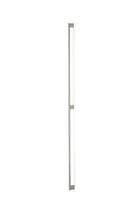 Momo GRAF knurled cabinet pull handle with a sleek, textured design in dark brushed finish, mounted on a cabinet door.