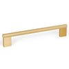 GRAF KNURLED D HANDLE 160MM BRUSHED DARK BRASS in Brushed Dark Brass