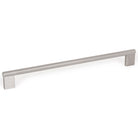 Momo GRAF knurled cabinet pull handle in dark bronze finish, featuring a textured grip and modern design for furniture drawers.