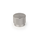 Momo GRAF Cabinet Knob in dark bronze finish mounted on a wooden cabinet door, showcasing modern hardware design.
