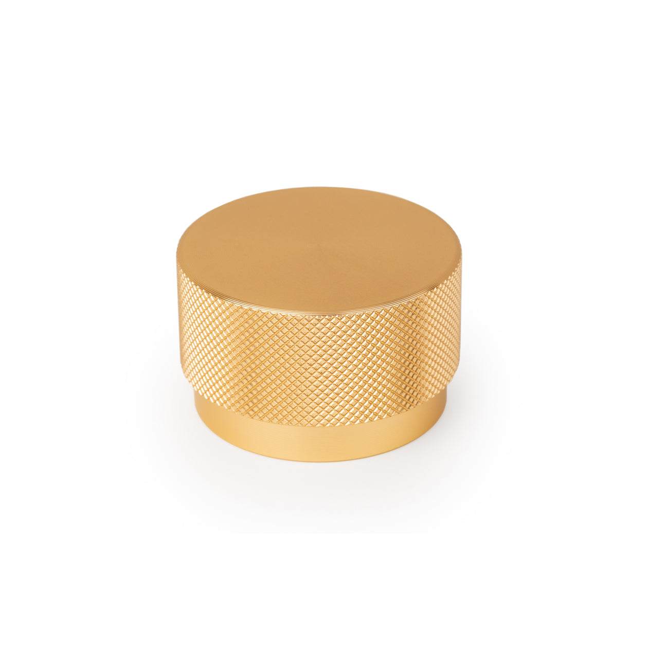 Momo GRAF cabinet knob in brushed dark bronze finish, showcasing a modern, rounded design for furniture drawer handles.