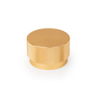 Momo GRAF cabinet knob in brushed dark bronze finish, showcasing a modern, rounded design for furniture drawer handles.
