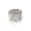 MOMO GRAF ROUND KNOB 50MM DULL BRUSHED NICKEL in Dull Brushed Nickel