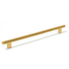 Momo Hendrix cabinet pull handle in black stainless steel with a sleek, modern design for kitchen or furniture drawers.