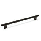 Momo HENDRIX cabinet pull handle in black with sleek, modern design perfect for kitchen or furniture drawers