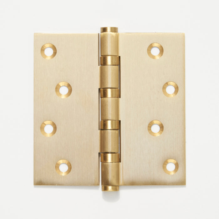 Lo & Co Hinge 100mm x 100mm in Brass