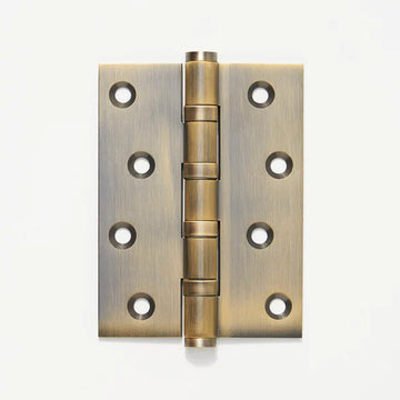 Lo & Co Hinge 100mm x 75mm in Aged Brass