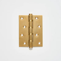 Hinge Live Brass in Live Brass