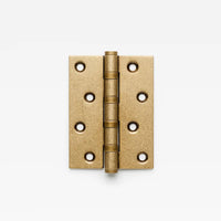Hinge Tumbled Brass in Tumbled Brass