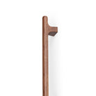 Momo HINOKI Big D Timber Cabinet Pull Handle in warm wood finish, designed for kitchen and furniture drawers or cabinets
