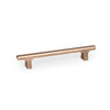 MOMO HINOKI D HANDLE 160MM BRUSHED DARK BRASS in Brushed Dark Brass