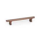 Momo HINOKI cabinet pull handle in bronze with a smooth, curved design for furniture drawers and cabinets.