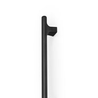 MOMO HINOKI BIG D HANDLE 416MM BRUSHED BLACK in Brushed Black