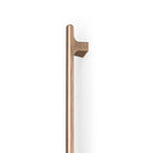 MOMO HINOKI BIG D HANDLE 416MM BRUSHED DARK BRASS in Brushed Dark Brass