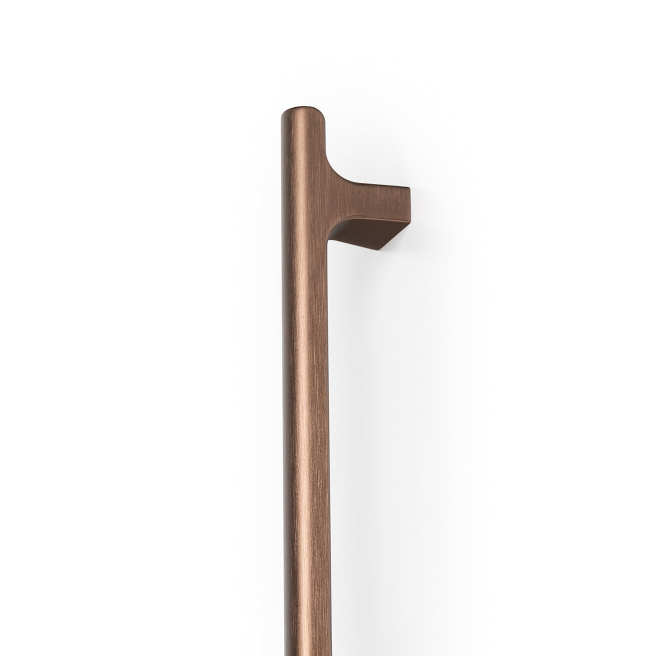 MOMO HINOKI BIG D HANDLE 832MM BRUSHED BRONZE in Brushed Bronze