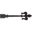 Hinge Iron Decorative Matt Black L400xH100mm in Matt Black