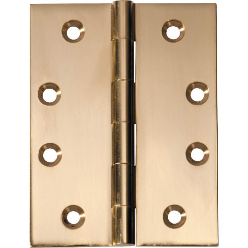 Tradco fixed pin hinge with durable metal construction, designed for secure door and window installation.