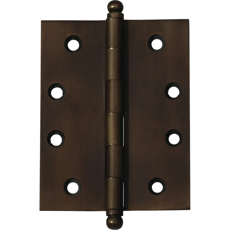 Hinge Loose Pin Antique Brass H100xW75xT3mm in Antique Brass