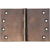 Hinge Broad Butt Antique Brass H100xW150xT4mm in Antique Brass