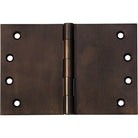 Hinge Broad Butt Antique Brass H100xW150xT4mm in Antique Brass