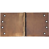 Hinge Broad Butt Antique Brass H100xW200xT4mm in Antique Brass