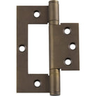 Tradco Hirline hinge with durable metal construction and smooth pivot action, designed for furniture and cabinetry applications.