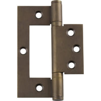 Tradco Hirline hinge with durable metal construction and smooth pivot action, designed for furniture and cabinetry applications.