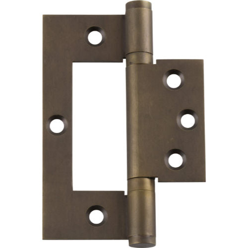 Tradco Hirline hinge with durable metal construction and smooth pivot action, designed for furniture and cabinetry applications.