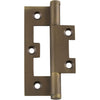 Hinge Hirline Antique Brass H89xW35xT2mm in Antique Brass