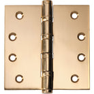 Tradco ball bearing hinge with durable metal construction, showcasing smooth pivoting and sturdy design for doors and cabinetry.