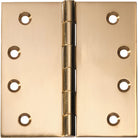 Tradco fixed pin hinge showing metal hinge with pin and mounting plates for door or window installation.