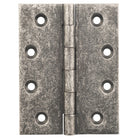 Tradco fixed pin hinge showing metal construction and mounting holes for durable door and window installation.