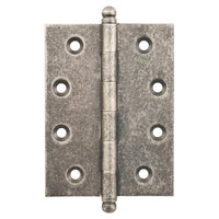 Tradco loose pin hinge showing metal construction and mounting holes for door or cabinet installation.