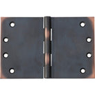 Hinge Broad Butt Antique Copper H100xW150xT4mm in Antique Copper