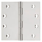 Tradco fixed pin hinge showing sturdy metal construction and smooth pin mechanism for durable door and window installation.