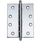 Tradco loose pin hinge showing metal construction and mounting holes for door or window installation.