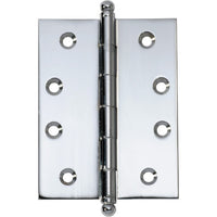 Tradco loose pin hinge showing metal construction and mounting holes for door or window installation.