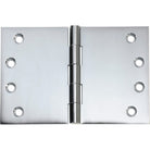 Tradco broad butt hinge with metal construction and durable finish, designed for sturdy door and cabinet applications.