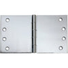 Hinge Broad Butt Chrome Plated H100xW175xT4mm in Chrome Plated